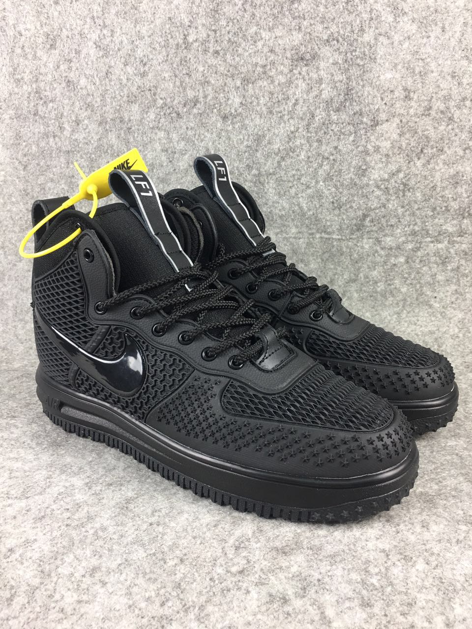 Nike Lunar Force 1 Nano All Black Shoes